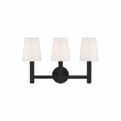TOB Thomas O'Brien Logan 3-LT Vanity - Aged Iron - TV1133AI