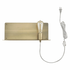 Trend Arris 1-LT Sconce - Aged Brass - TW40071AB