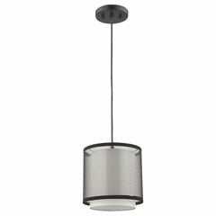 Trend Brella 1-Light Mini Pendant - Antique Bronze - BP7136
