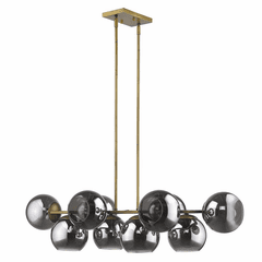 Trend Lunette 10-LT Island Pendant - Aged Brass - TP20036AB