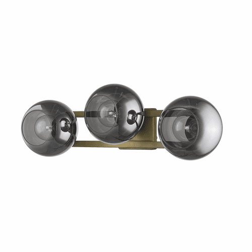 Trend Lunette 3-LT Sconce - Aged Brass - TW40040AB