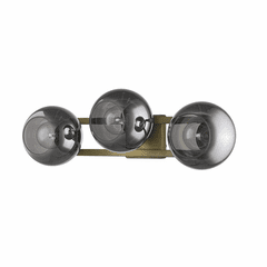 Trend Lunette 3-LT Sconce - Aged Brass - TW40040AB