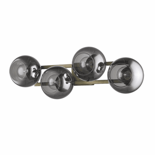 Trend Lunette 4-LT Sconce - Aged Brass - TW40038AB