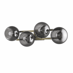 Trend Lunette 4-LT Sconce - Aged Brass - TW40038AB