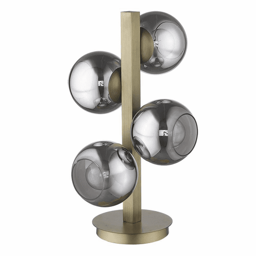 Trend Lunette 4-LT Table Lamp - Aged Brass - TT80041AB