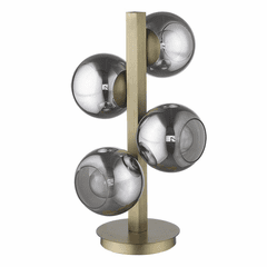 Trend Lunette 4-LT Table Lamp - Aged Brass - TT80041AB