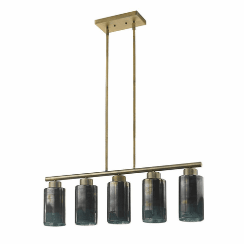 Trend Monet 5-LT Pendant - Brass - TP20051BR