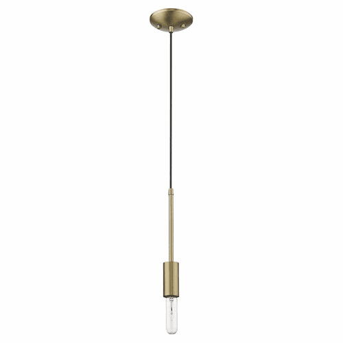 Trend Perret 1-LT Mini Pendant - Aged Brass - TP30018AB