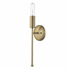 Trend Perret 1-LT Sconce - Aged Brass - TW40019AB