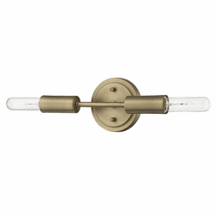 Trend Perret 2-LT Sconce - Aged Brass - TW40020AB