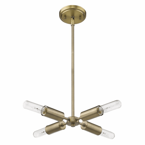 Trend Perret 4-LT Convertible Pendant - Aged Brass - TP60022AB