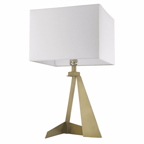 Trend Stratos 1-LT Table Lamp - Aged Brass - TT80010AB