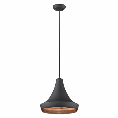 Trend Tholos 1-LT Pendant - Matte Black - TP30121BK