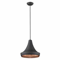 Trend Tholos 1-LT Pendant - Matte Black - TP30121BK