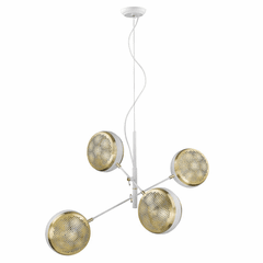 Trend Tholos 4-LT Pendant - White - TP30122WH