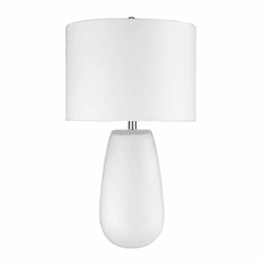 Trend Trend Home 1-LT Table Lamp - White - TT80159WH