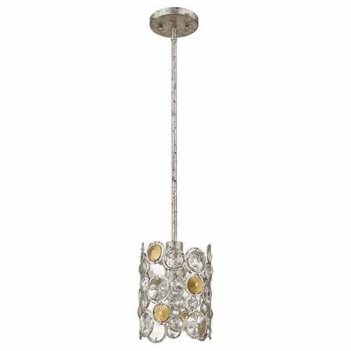 Trend Vitozzi 1-LT Pendant - Antique Silver Leaf - TP20003ASL