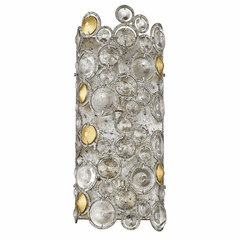 Trend Vitozzi 2-LT Sconce - Antique Silver Leaf - TW40005ASL