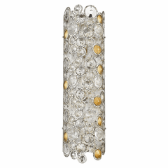 Trend Vitozzi 3-LT Sconce - Antique Silver Leaf - TW40006ASL