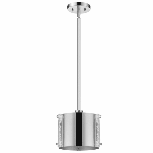 Trend Zoom 1-Light Pendant - Polished Stainless Steel - TP8016