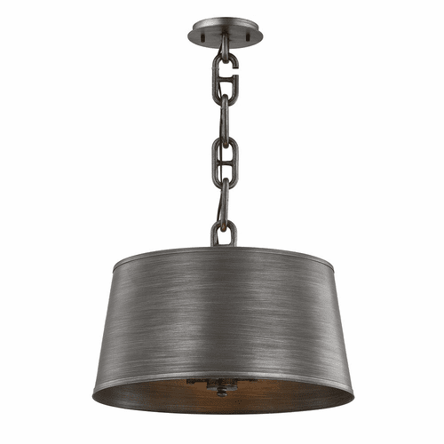 Troy Admirals Row 4-LT Pendant Antique Pewter - F7204