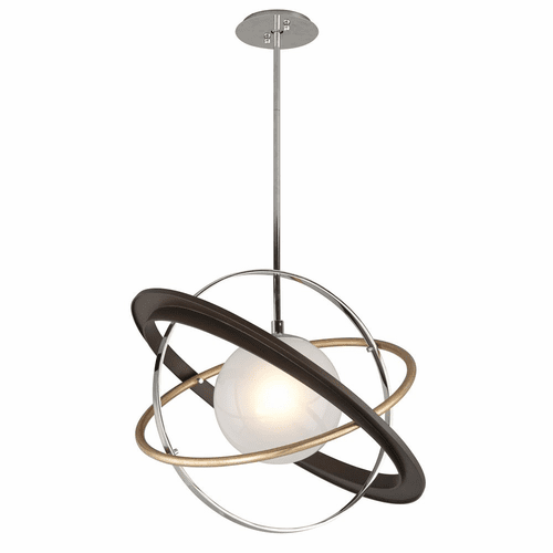 Troy Apogee 1-LT Medium Pendant - Two-Tone - F5511