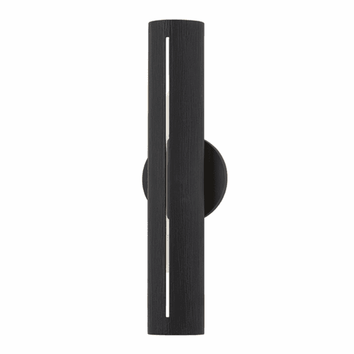 Troy Brandon 1-LT A Wall Sconce - Textured Black And Soft Black Combo - B7881-TBK