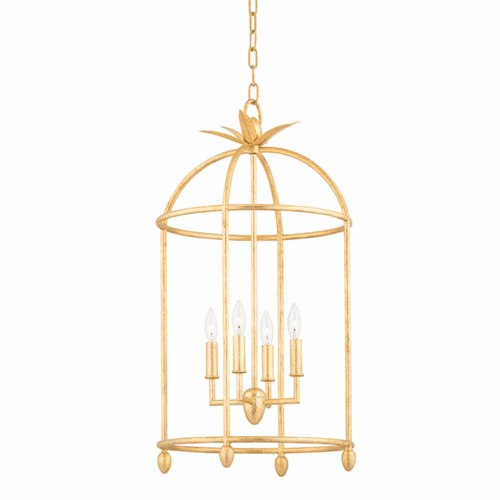 Troy Brooks 4 Light Pendant - Iron And Steel - F5717-VGL