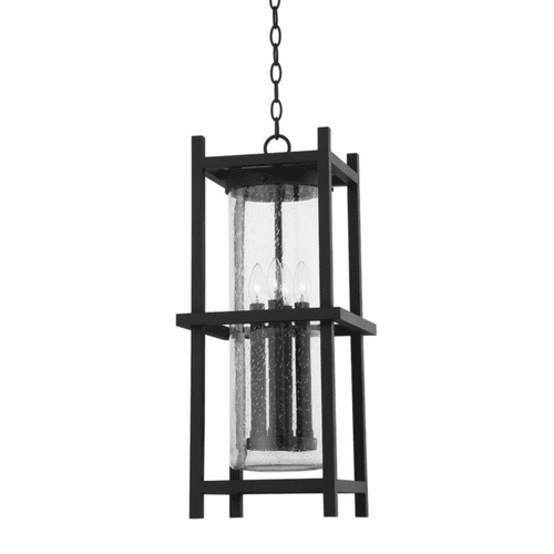 Troy Carlo 4 Light Exterior Lantern - Iron And Steel - F7526-TBK