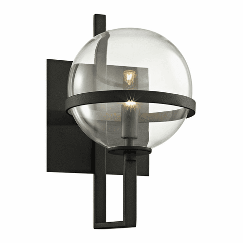 Troy Elliot 1-LT Wall Light - Textured Black - B6221