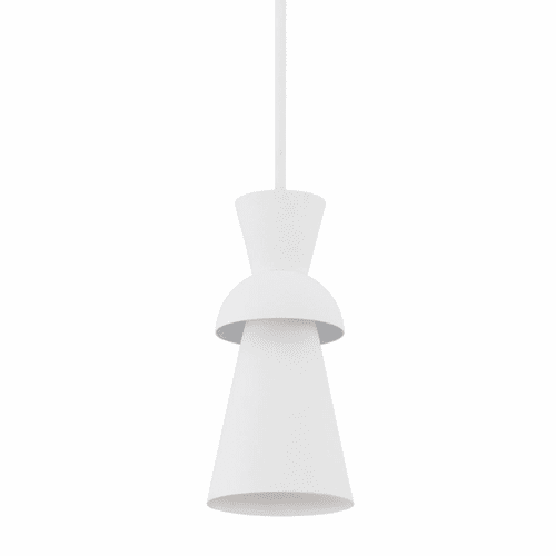 Troy Florence 1 Light Pendant - Iron And Steel - F7902-GSW