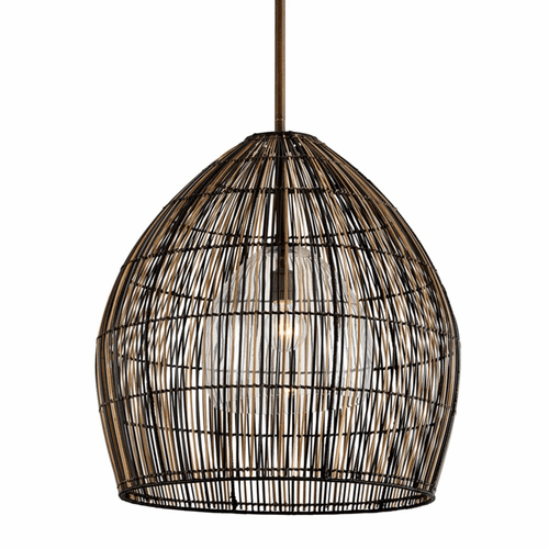 Troy Holden 1-LT Pendant - Bronze - F7531