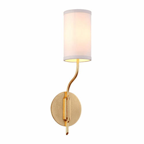Troy Juniper 1-LT Wall Sconce - Textured Gold Leaf - B6161