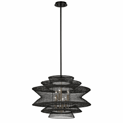 Troy Kokoro 6-LT Pendant - Kokoro Bronze - F6016