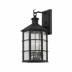 Troy Lake County 4-LT Medium Exterior Wall Sconce - Iron & Steel - B2512-FRN