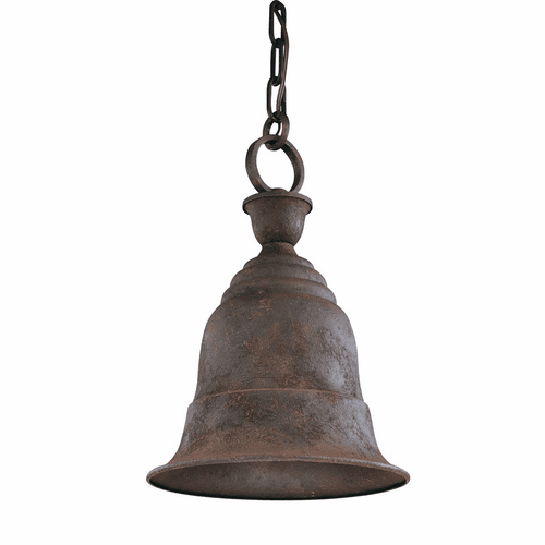 Troy Liberty 1-LT Medium Hanging Lantern - Centennial Rust - F2367CR