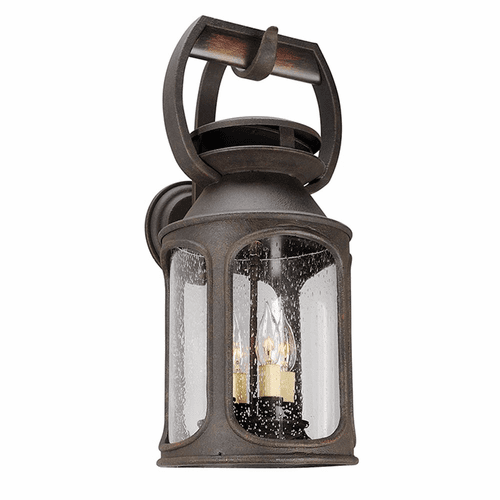 Troy Old Trail 4-LT Large Wall Light - Centennial Rust - B4513