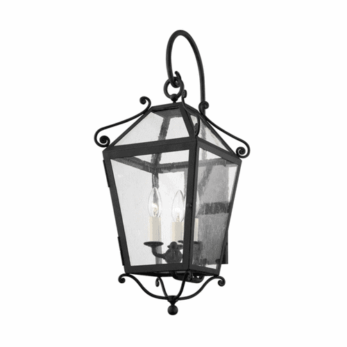 Troy Santa Barbara Co. 3-LT Medium Exterior Wall Sconce - Iron/Steel - B4123-FRN