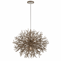 Troy Sierra 6-LT Pendant - Distressed Bronze - F6096