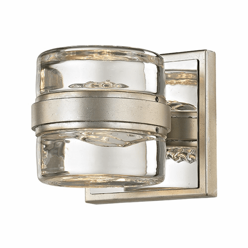 Troy Splash 1-LT Wall Light Bath Light - Silver Leaf - B5691