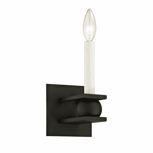Troy Sutton 1-LT Wall Light - Textured Black - B6231
