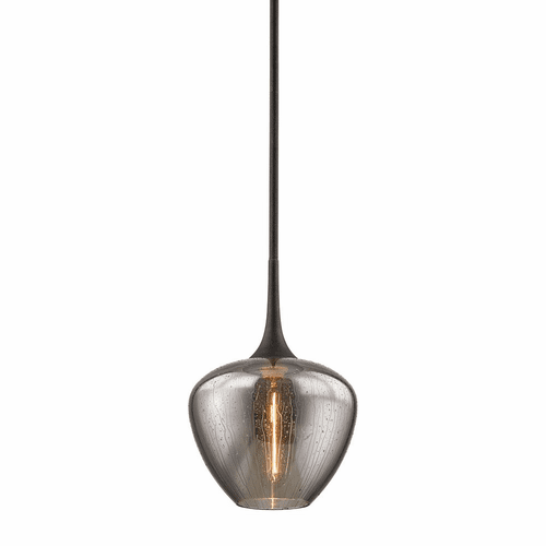 Troy West End 1-LT Pendant - Vintage Bronze - F7055