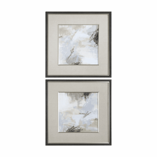 Uttermost Abstract Vistas Framed Prints Set Of 2 - 33673