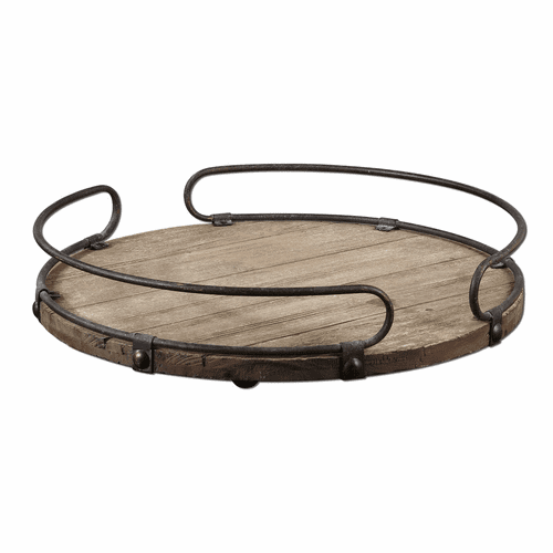 Uttermost Acela Round Wine Tray - 19727