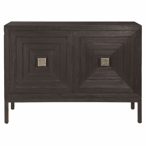 Uttermost Aiken Dark Walnut 2 Door Cabinet - 24916