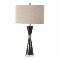 Uttermost Alastair Black Marble Table Lamp - 27886 Uttermost Alastair Black Marble Table Lamp - 27886