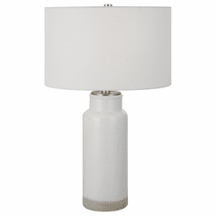 Uttermost Albany White Farmhouse Table Lamp - 30038 Uttermost Albany White Farmhouse Table Lamp - 30038