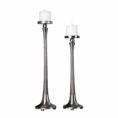 Uttermost Aliso Cast Iron Candleholders Set Of 2 - 18994