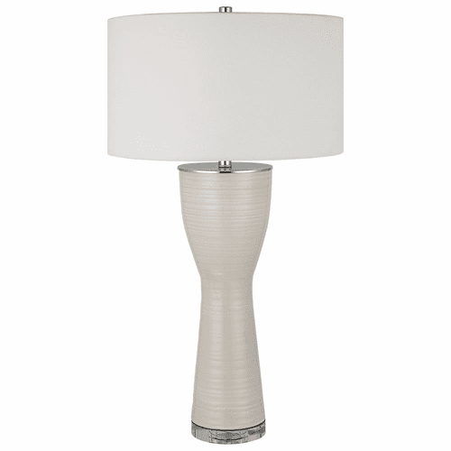 Uttermost Amphora Off-White Glaze Table Lamp - 30001-1