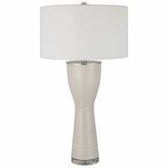 Uttermost Amphora Off-White Glaze Table Lamp - 30001-1